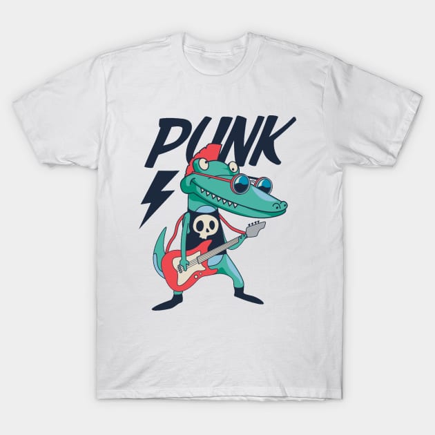 Punk T-Shirt by Mako Design 